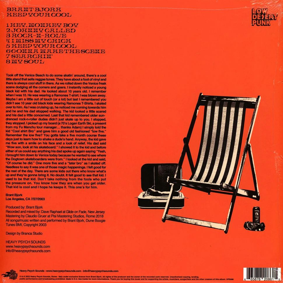 Brant Bjork - Keep Your Cool Black Vinyl Edition