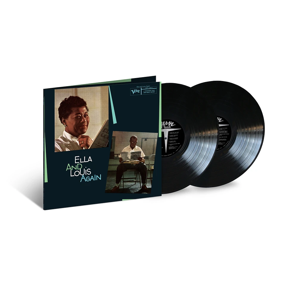 Ella Fitzgerald & Louis Armstrong LP - Ella & Louis (Ltd White Vinyl)