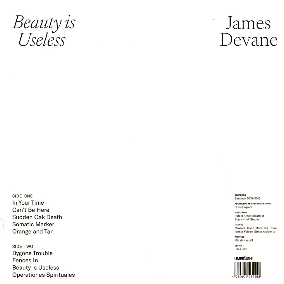 James Devane - Beauty Is Useless