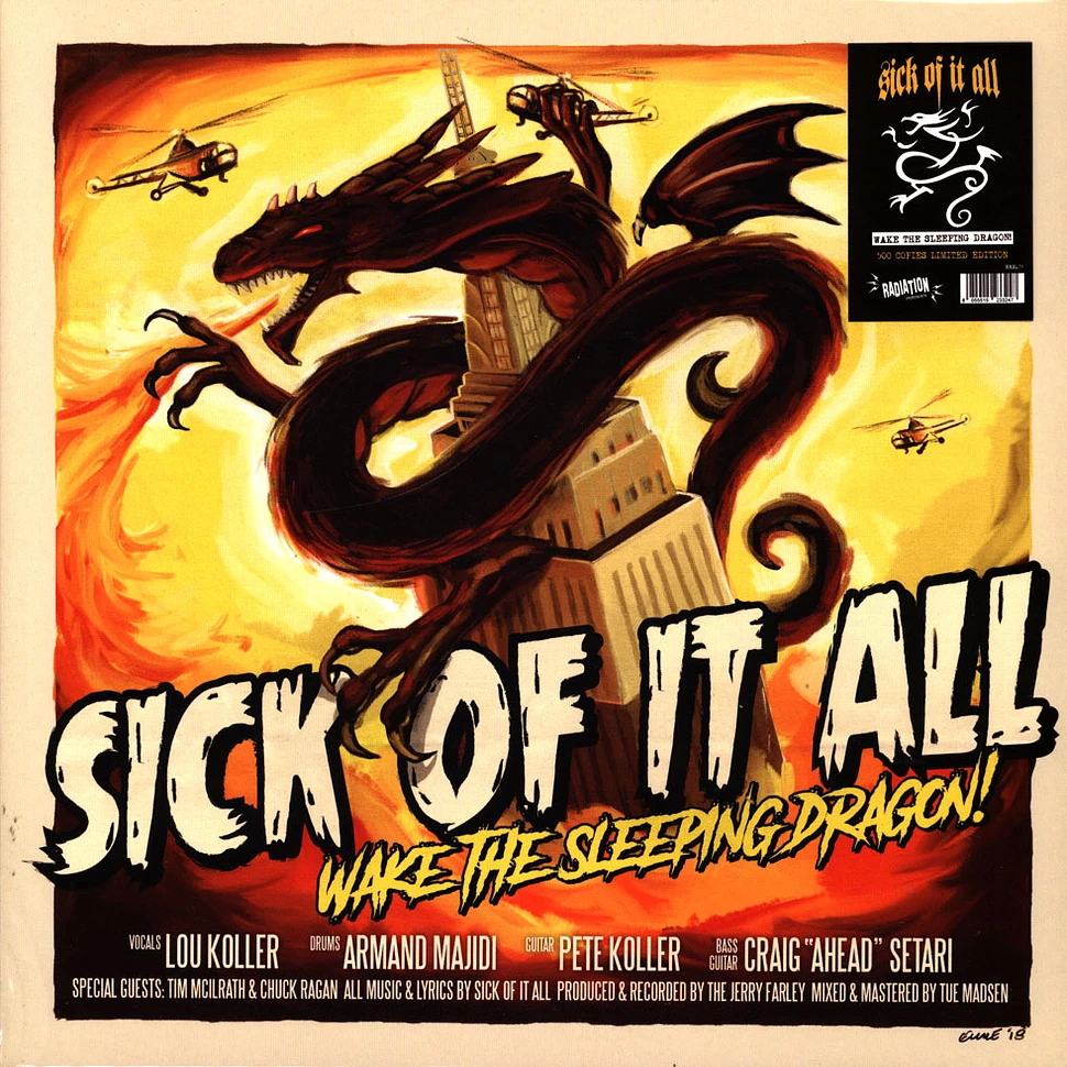 Sick Of It All - Wake The Sleeping Dragon! Black Vinyl Edition