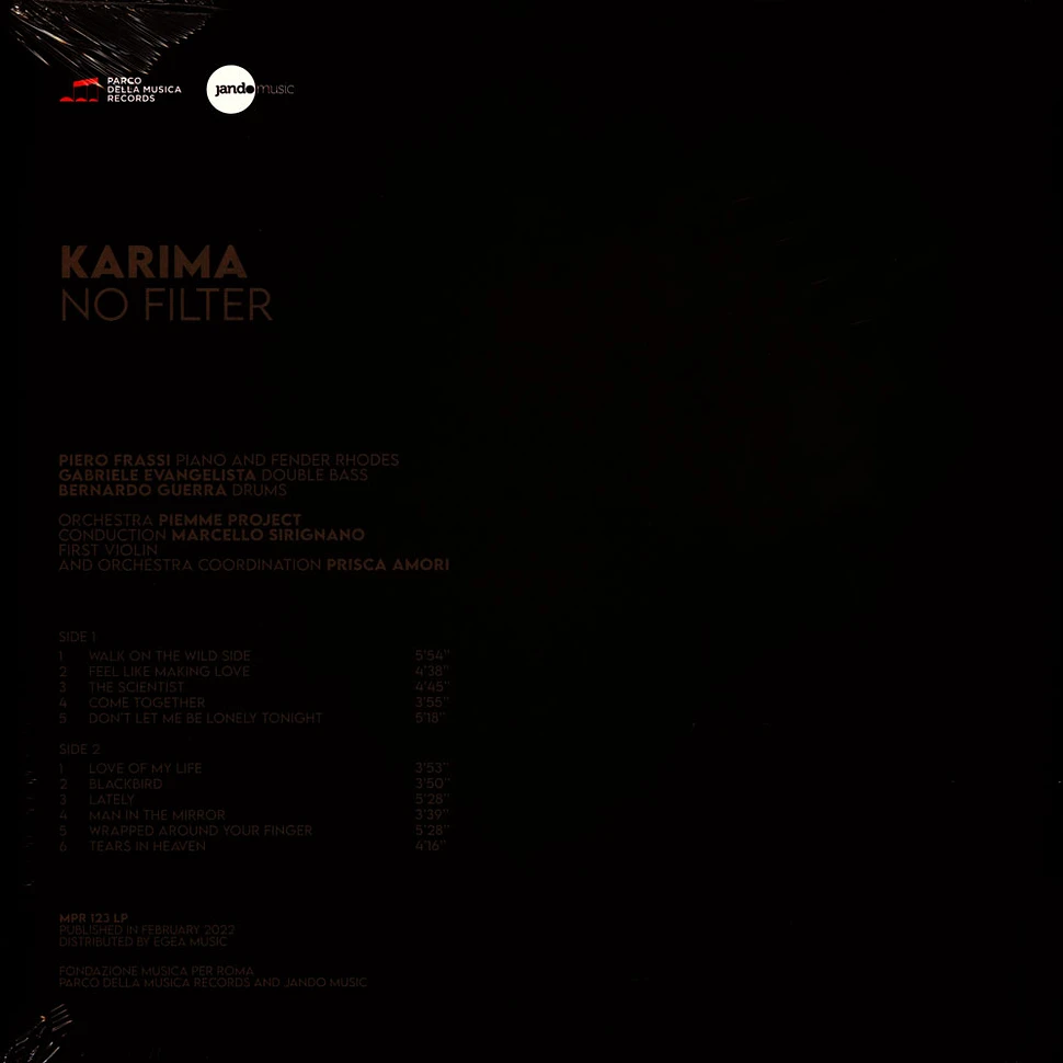 Karima - No Filter