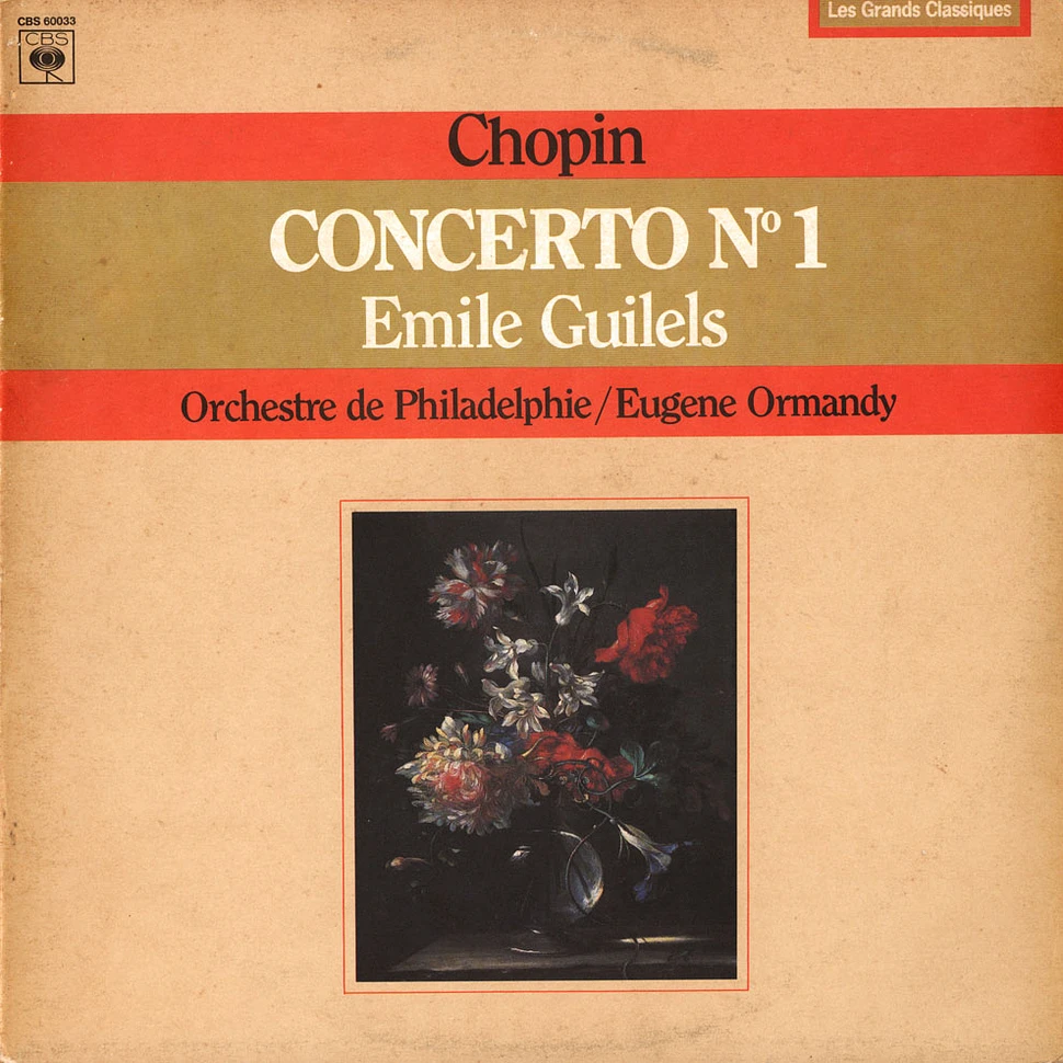 Frédéric Chopin, Emil Gilels, The Philadelphia Orchestra, Eugene Ormandy - Concerto no.1