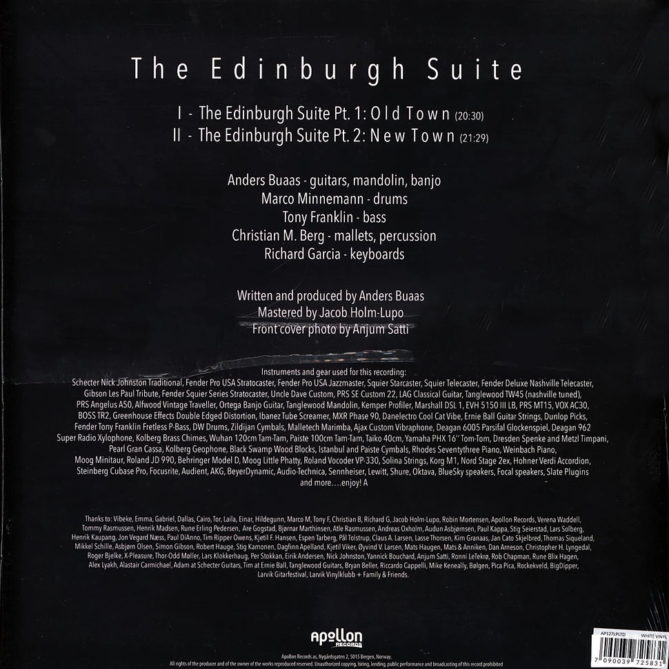 Anders Buaas - The Edinburgh Suite White Vinyl Edition