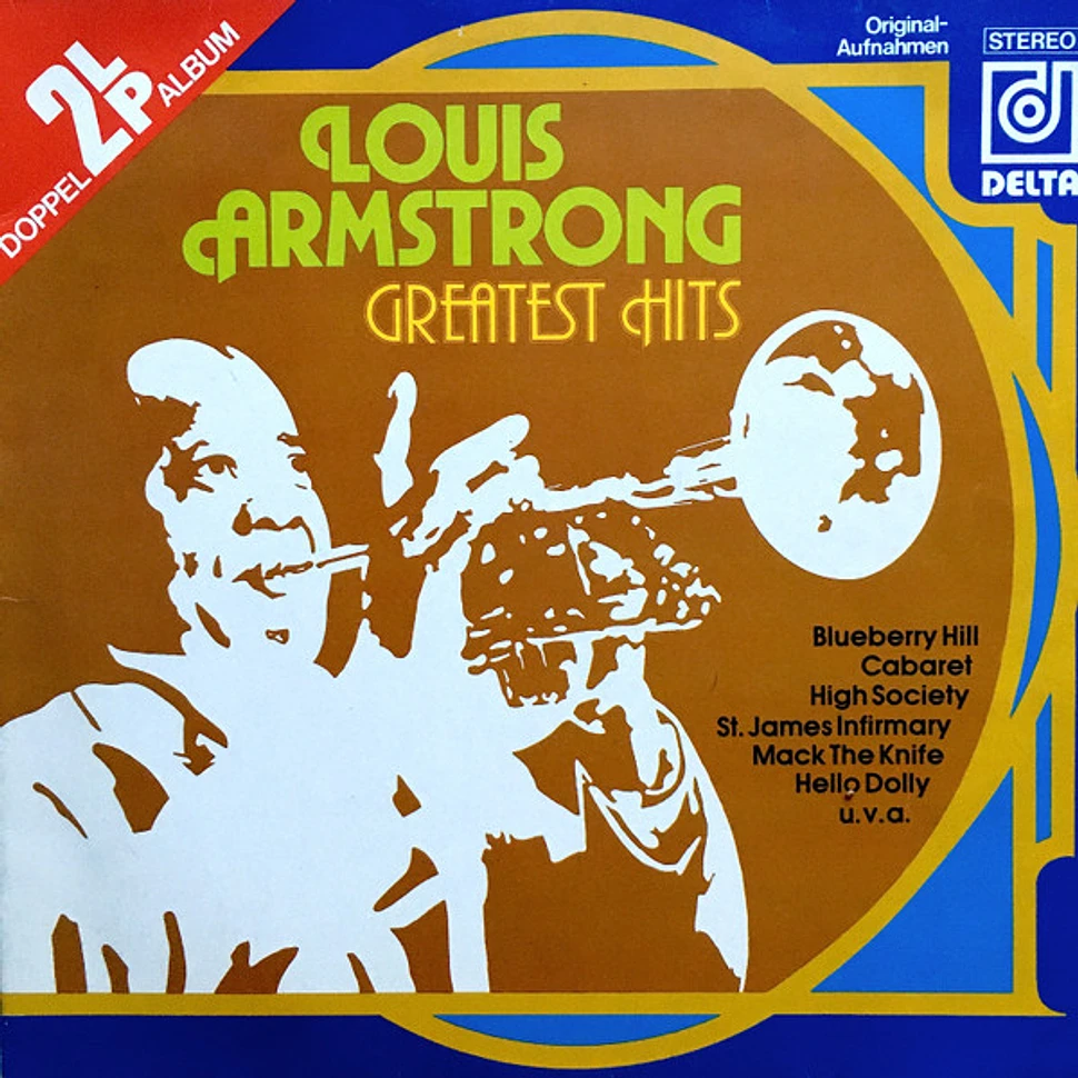 Louis Armstrong Greatest Hits Vinyl 2LP DE Original HHV