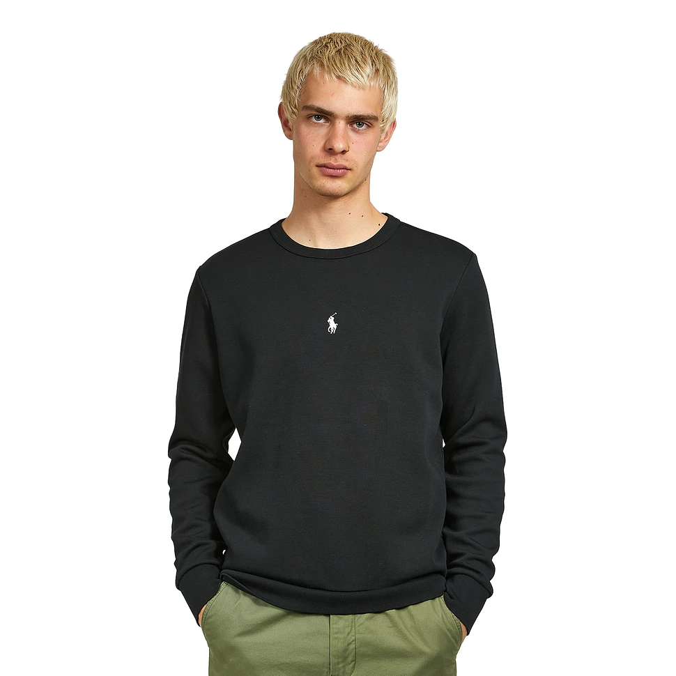 Polo Ralph Lauren - Double-Knit Sweatshirt (Polo Black) | HHV