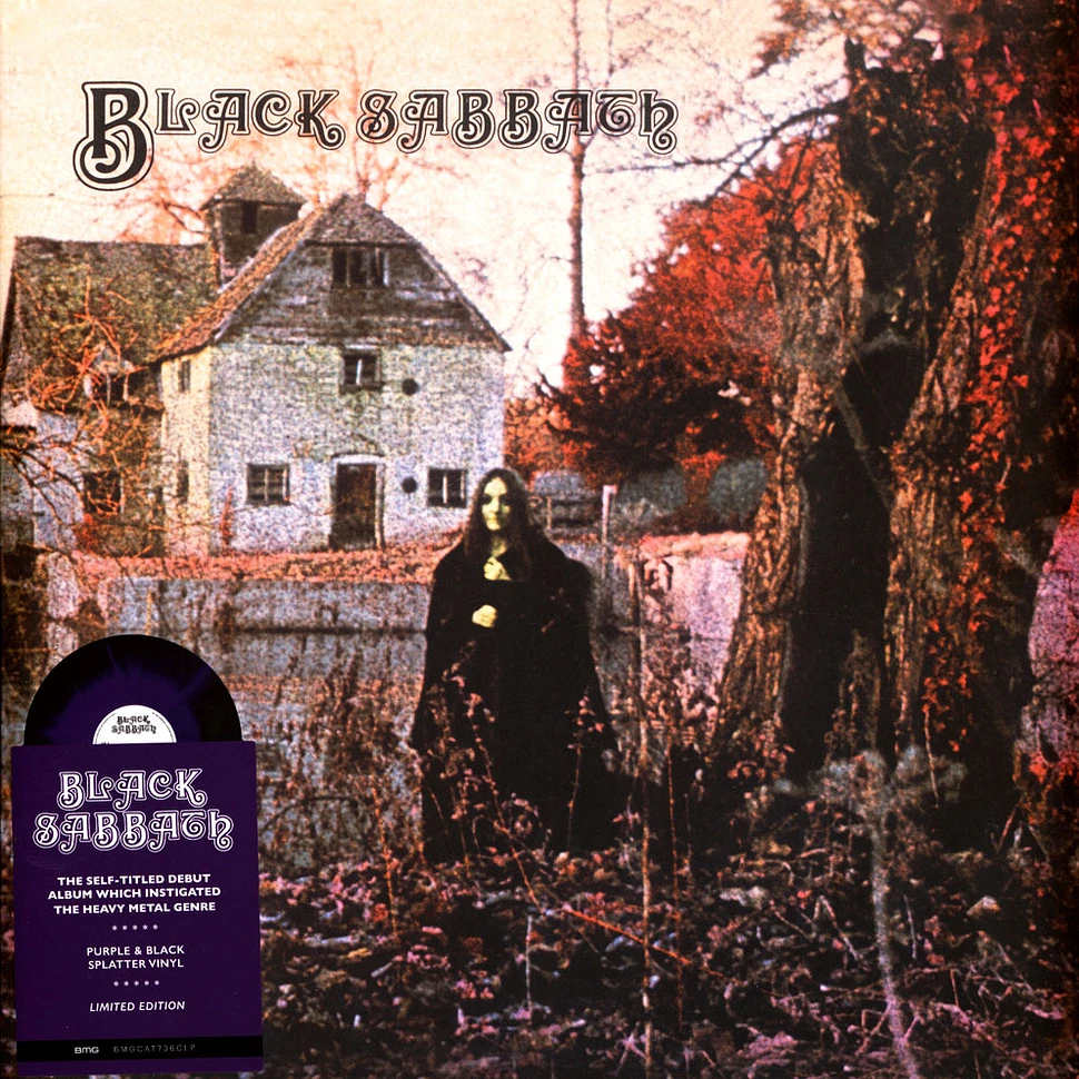 Black Sabbath - Black Sabbath Purple / Black Splatter Vinyl Edition