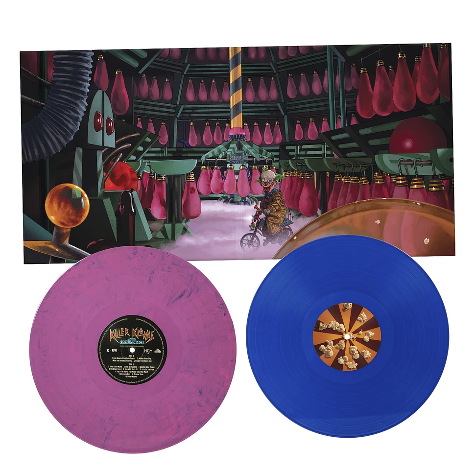 John Massari - OST Killer Klowns From Outer Space Violet & Blue Vinyl Edition