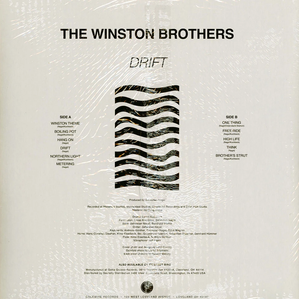 The Winston Brothers - Drift Black Vinyl Edition