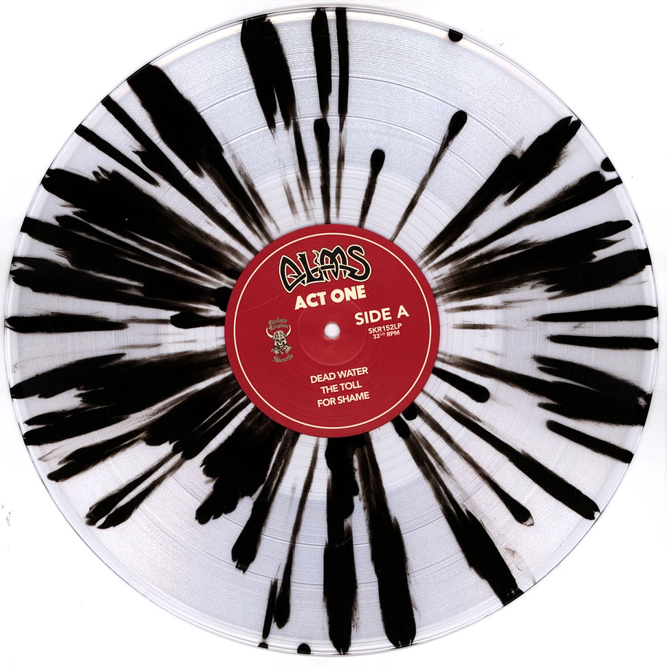 Alms - Act One Clear & Black Splatter Vinyl Edition