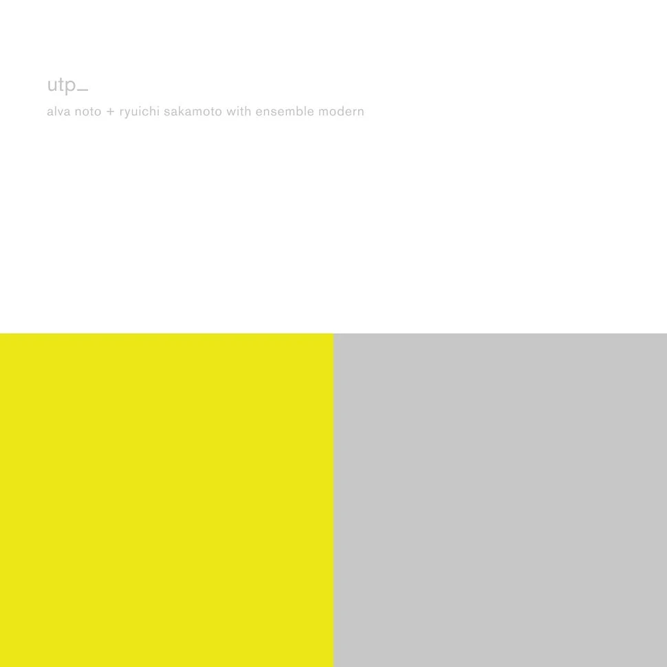 Alva Noto & Ryuichi Sakamoto With Ensemble Modern - UTP_ Remaster