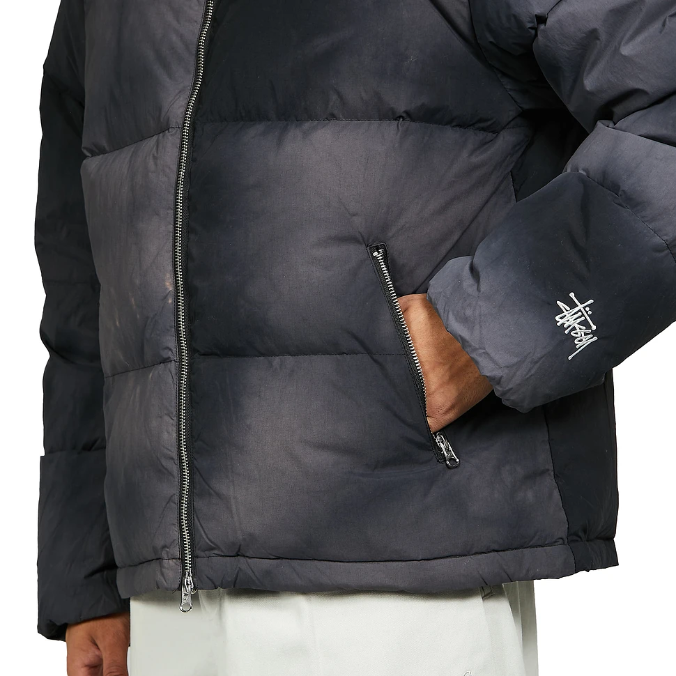 Stüssy - Recycled Nylon Down Puffer (Vintage Black) | HHV