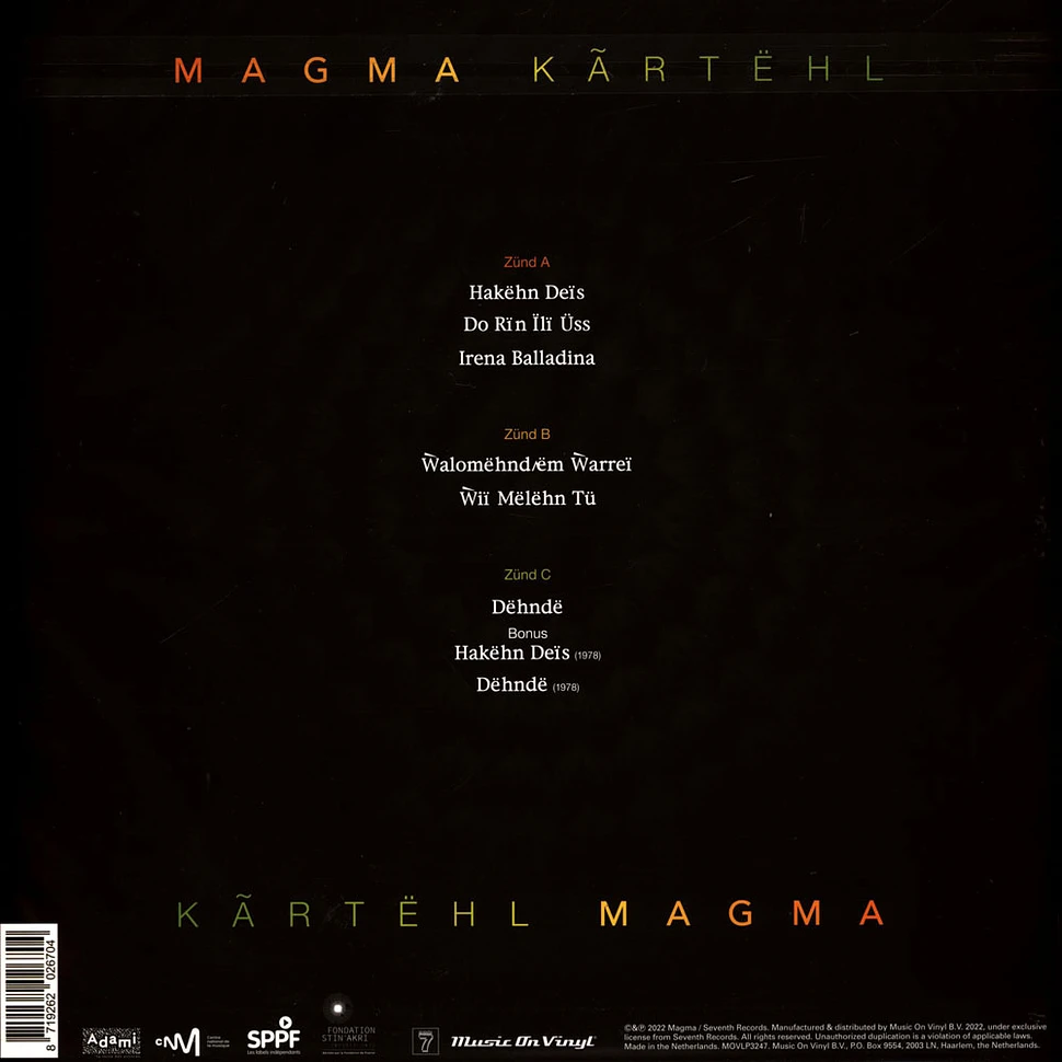 Magma - Kartehl