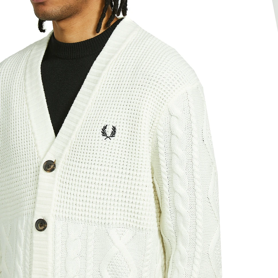 Fred Perry - Textured Panel Cardigan