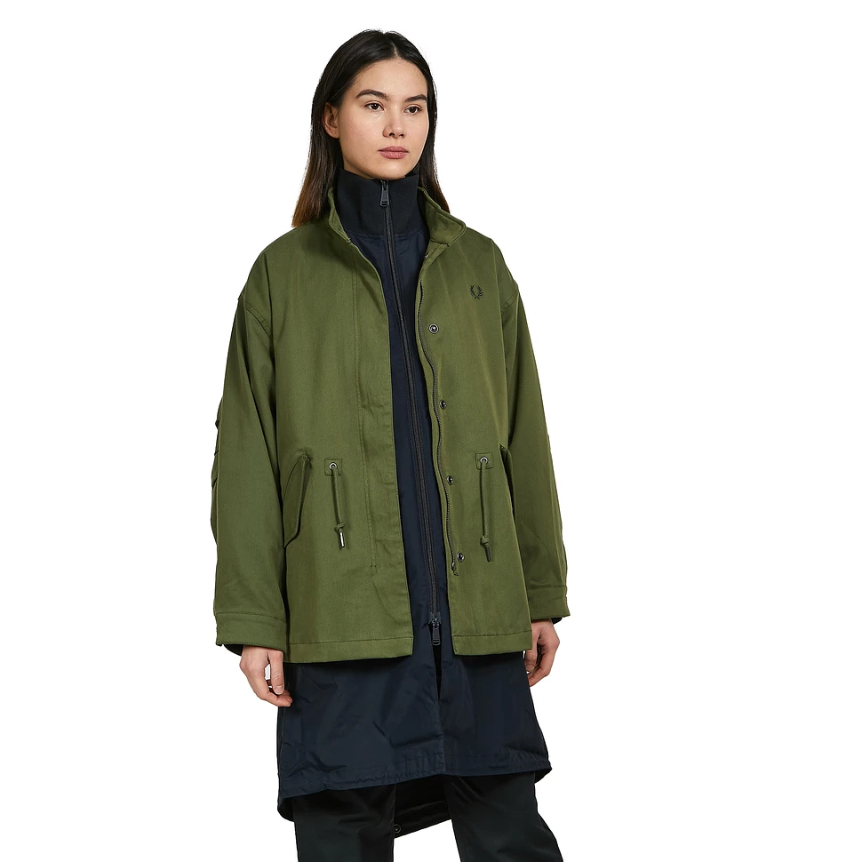 Fred Perry - Double Layered Jacket (Parka Green) | HHV