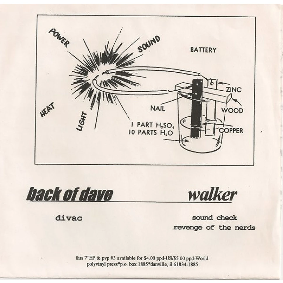 Walker / Back Of Dave - Walker / Back Of Dave