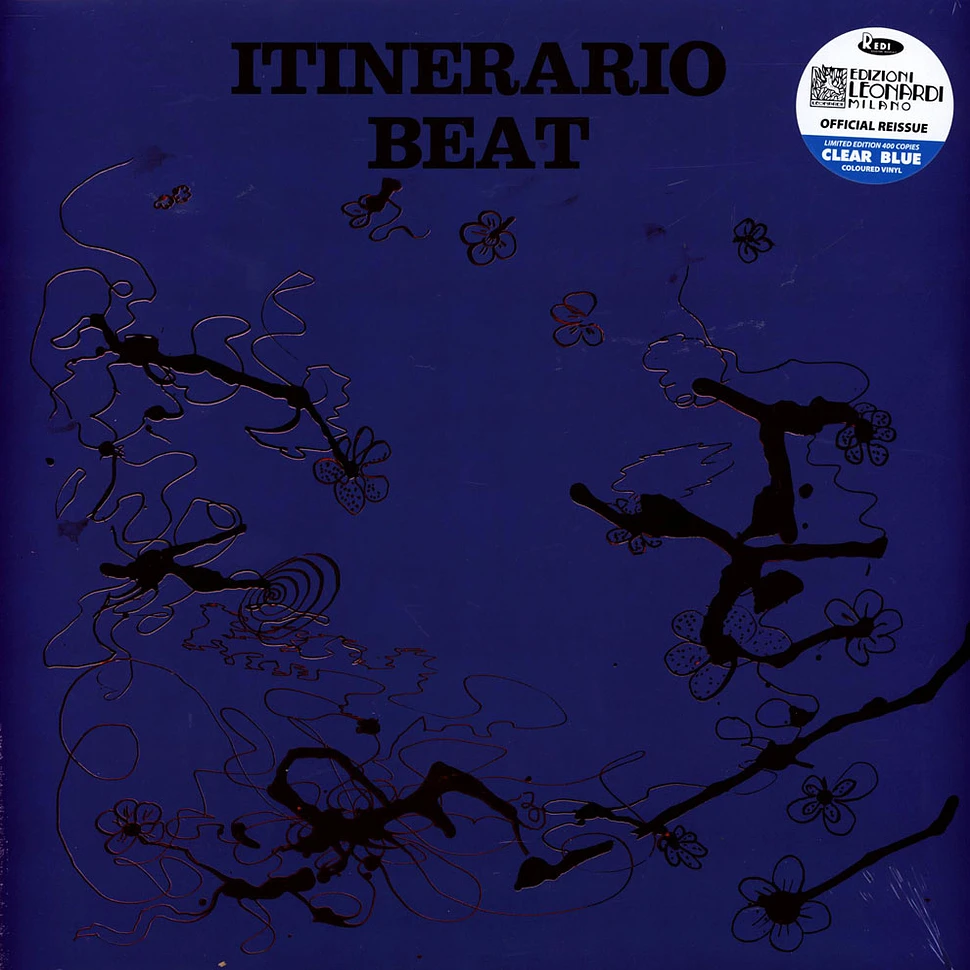 Rigol / The Blue Sharks - Itinerario Beat Limited Clear Blue Vinyl Edition