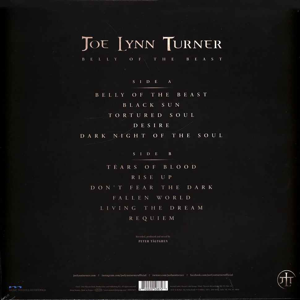 Joe Lynn Turner - Belly Of The Beast On Pearly White Vinyl Edition