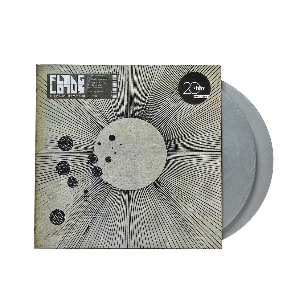 Flying Lotus - Cosmogramma 20 Years HHV Silver Vinyl Edition