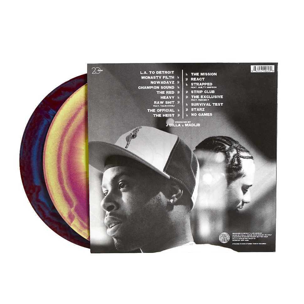 Jaylib (J Dilla & Madlib) - Champion Sound 20 Years HHV Colored Vinyl Gatefold Edition