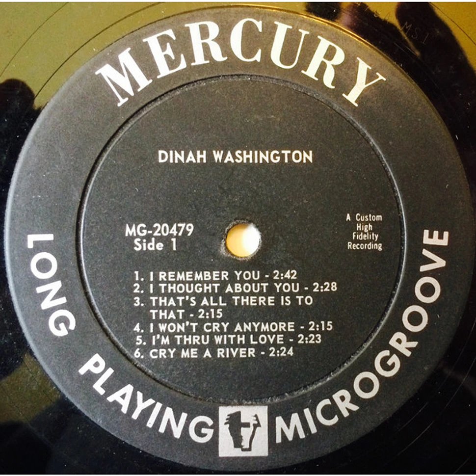 Dinah Washington - What A Diff'rence A Day Makes!