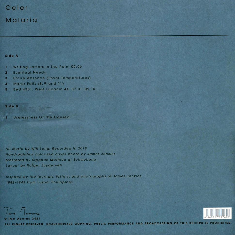 Celer - Malaria Ivory Vinyl Edition