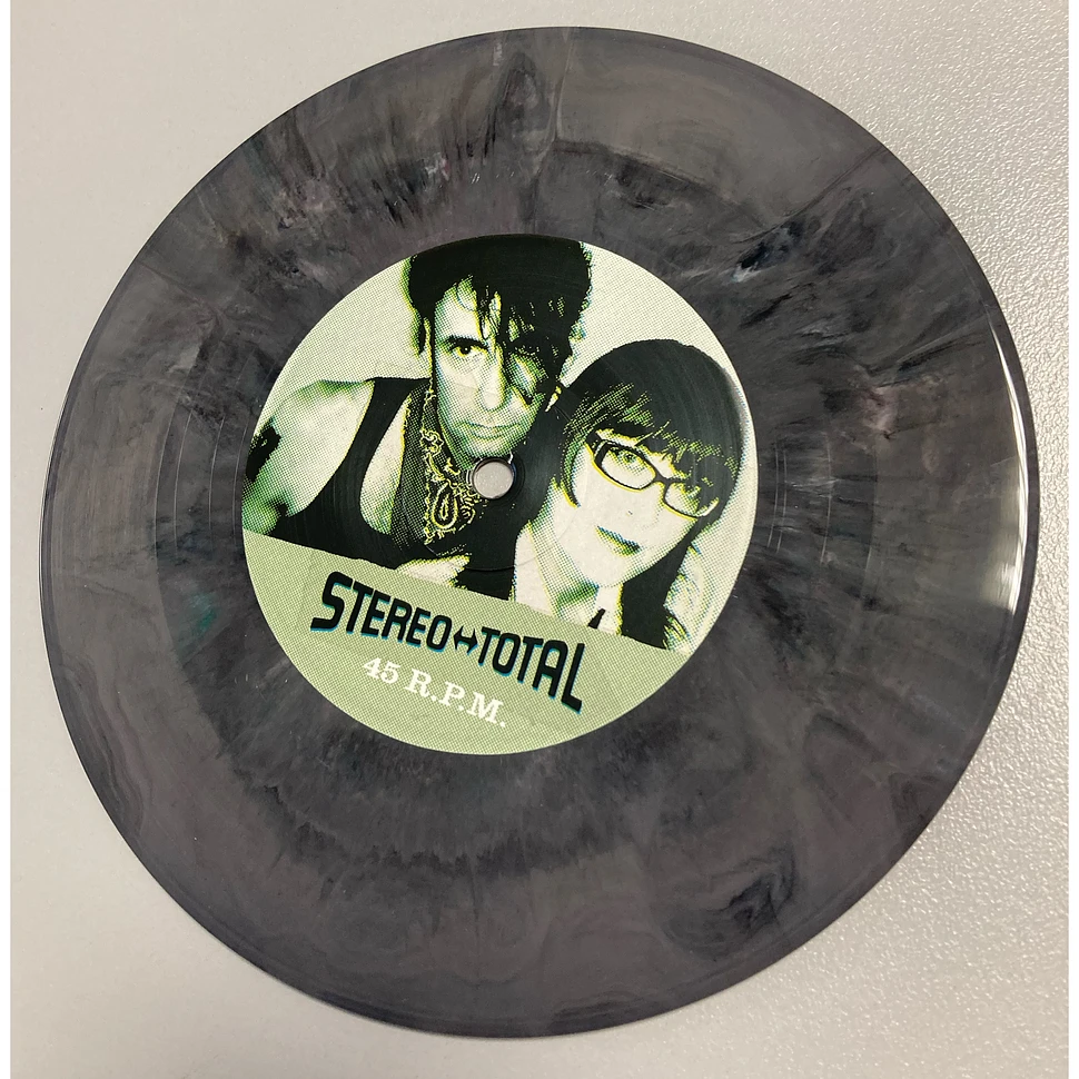 Stereo Total - I Love You Ono / Wir Tanzen Im Viereck HHV Exclusive Marmorized Vinyl Edition