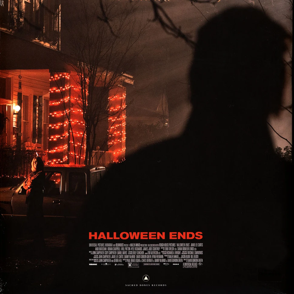 John Carpenter, Cory Carpenter & Daniel Davies - OST Halloween Ends Black Vinyl Edition