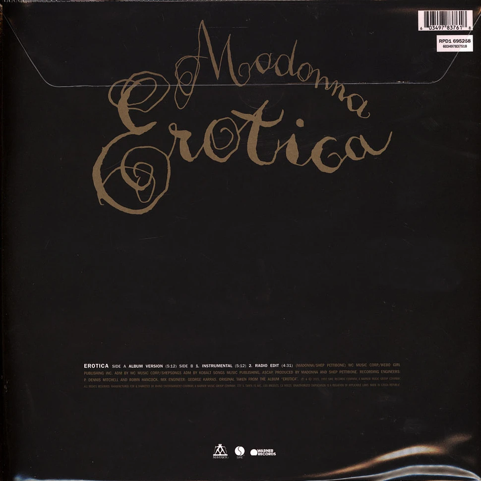 Madonna - Erotica Picture Disc
