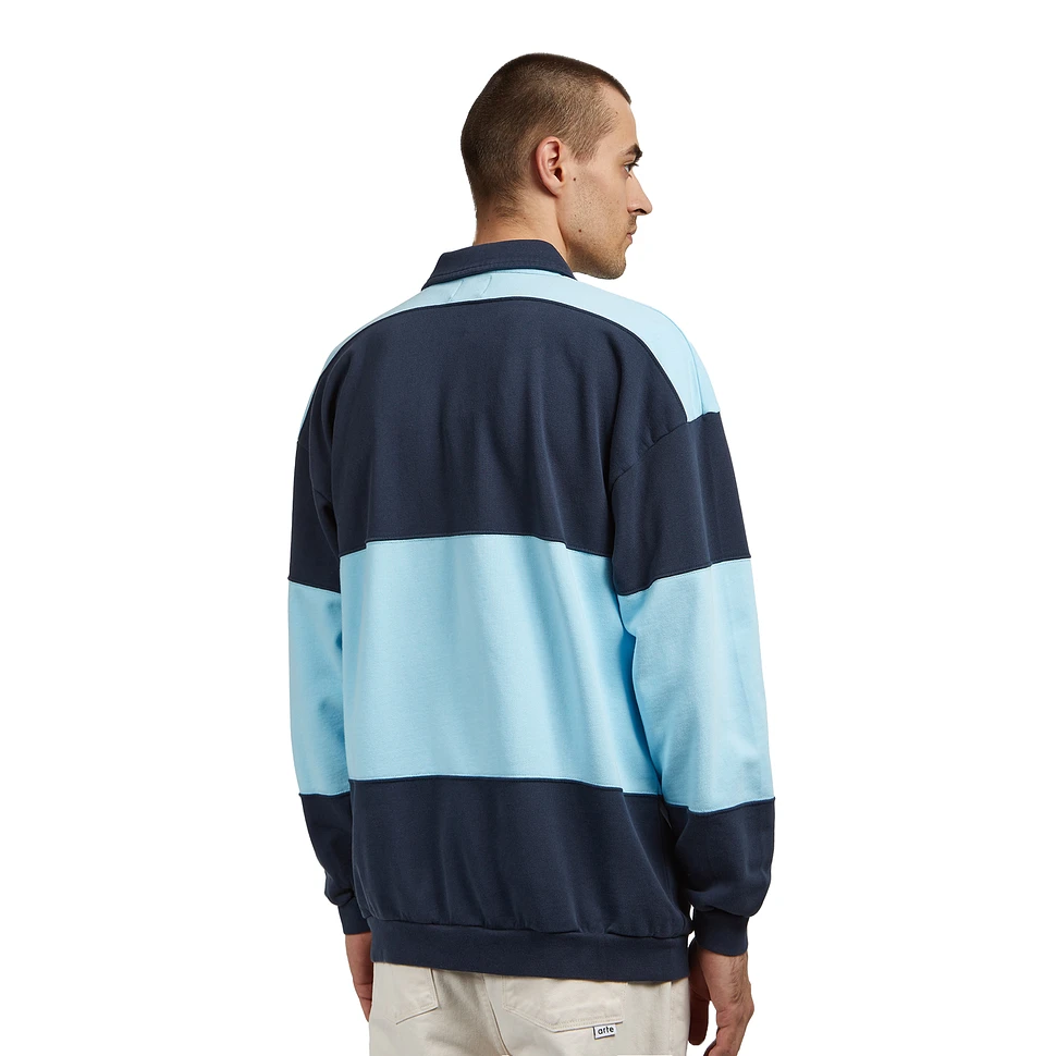 Arte Antwerp - Striped Polo Fleece