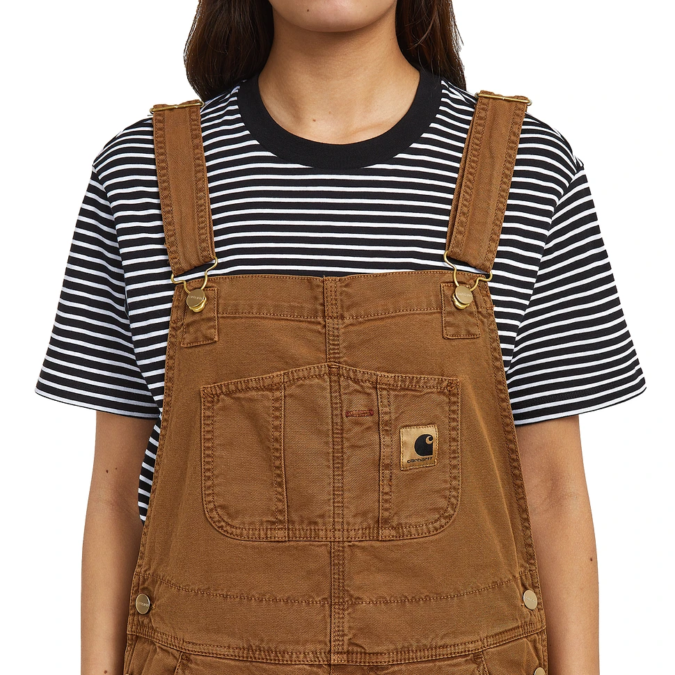 Carhartt WIP - W' Bib Overall Straight "Hudson" Stretch Canvas, 9.6 oz