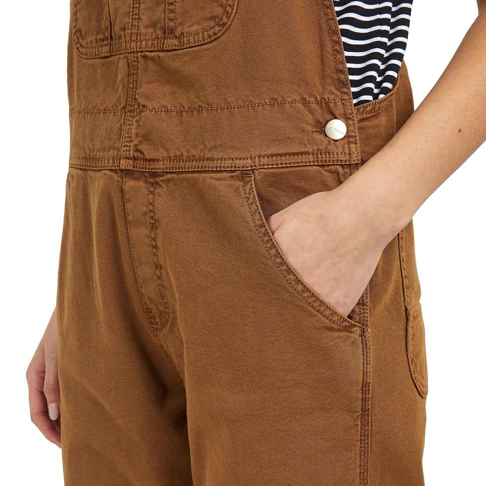 Carhartt WIP - W' Bib Overall Straight "Hudson" Stretch Canvas, 9.6 oz