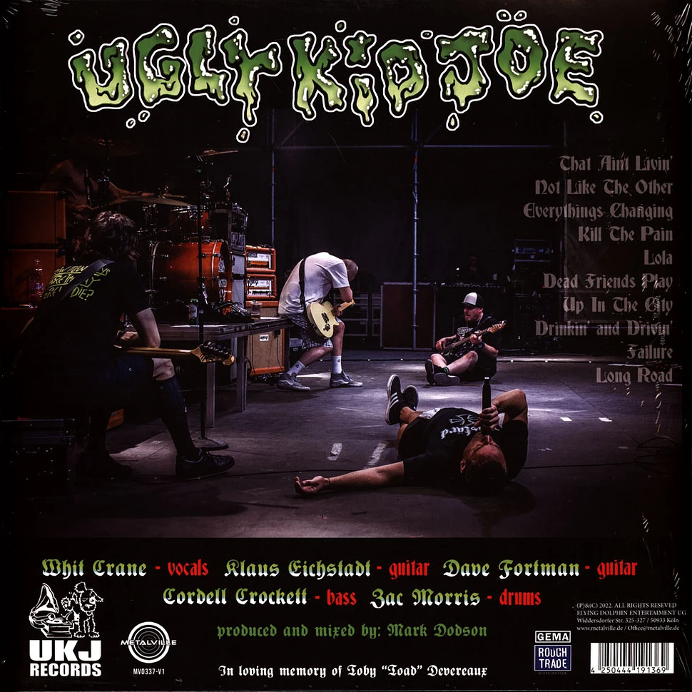 Ugly Kid Joe - Rad Wings Of Destiny Black Vinyl Edition