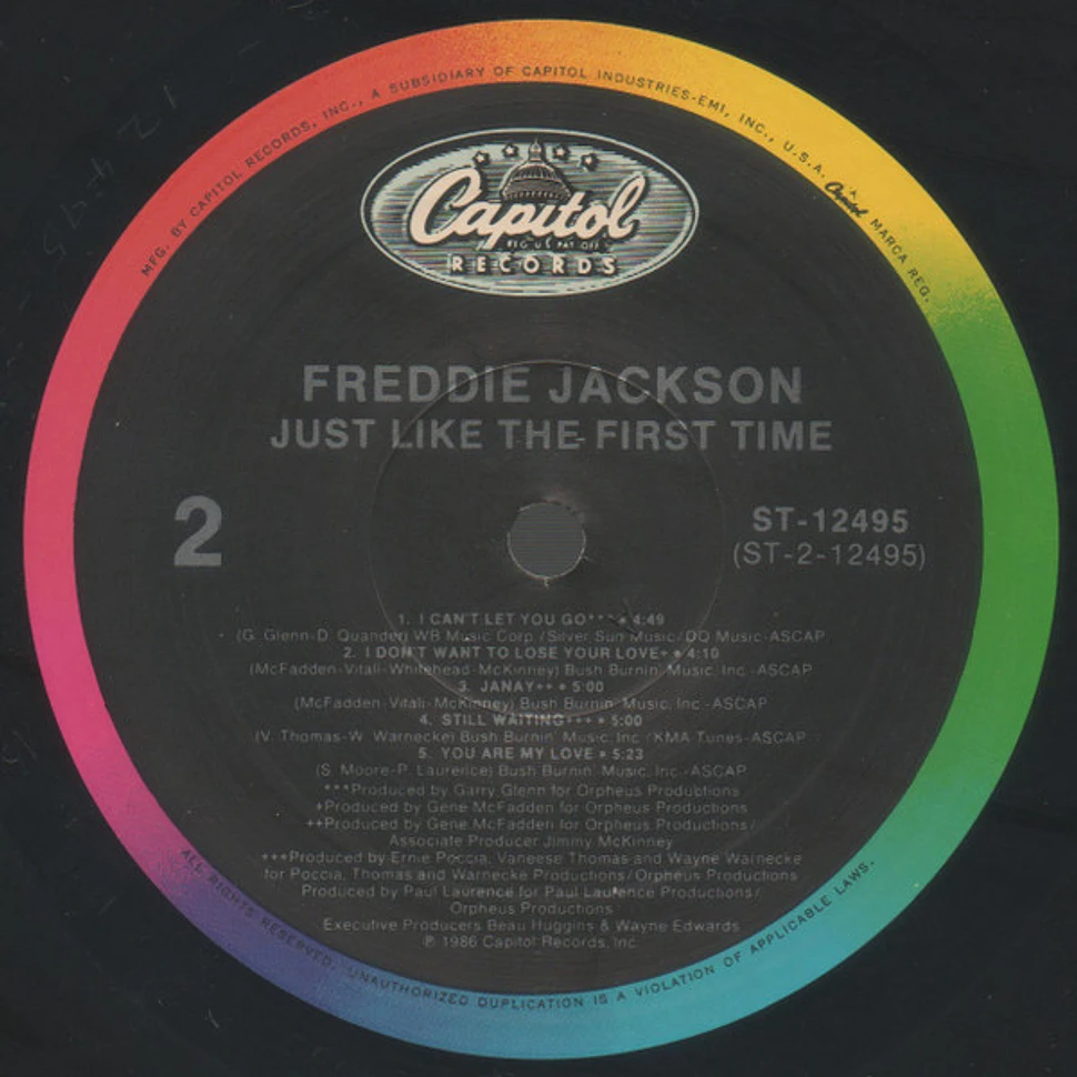 Freddie Jackson - Just Like The First Time