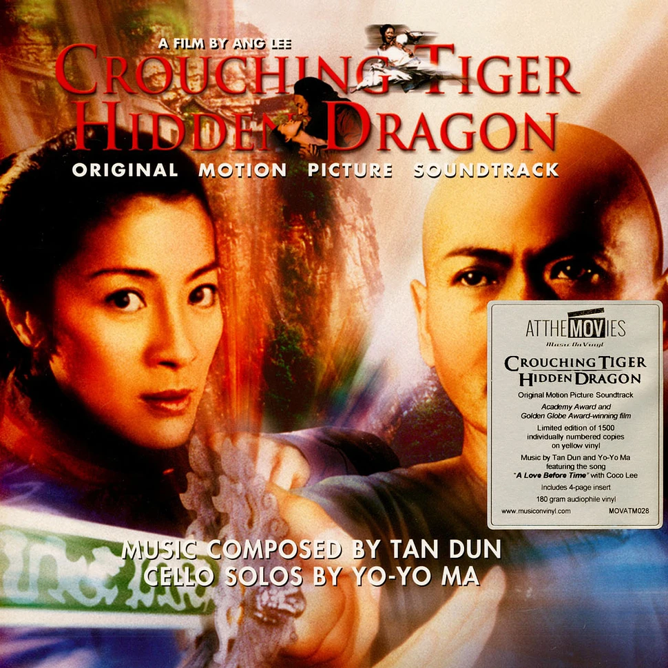 Tan Dun & Yo-Ma - OST Crouching Tiger Hidden Dragon Yellow Vinyl Edition