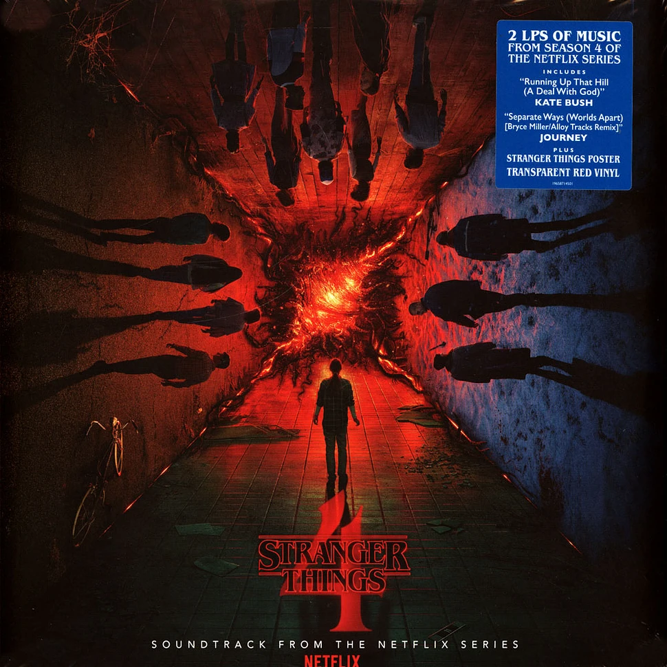 V.A. OST Stranger Things 4 Transparent Red Vinyl Edition Vinyl
