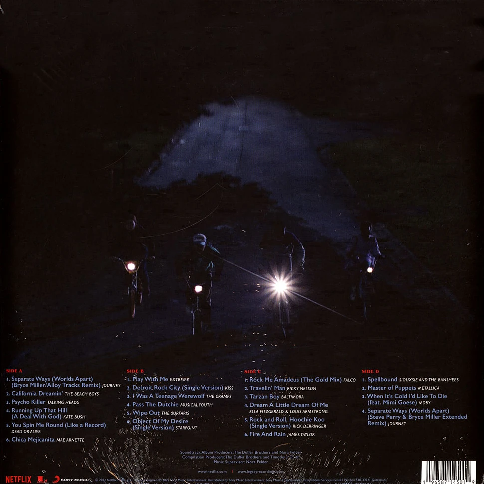 V.A. OST Stranger Things 4 Transparent Red Vinyl Edition Vinyl