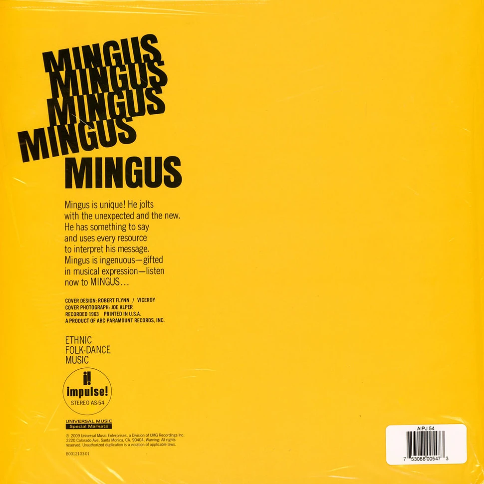 Charles Mingus - Mingus Mingus Mingus Mingus Mingus Acoustic Sounds Series Edition