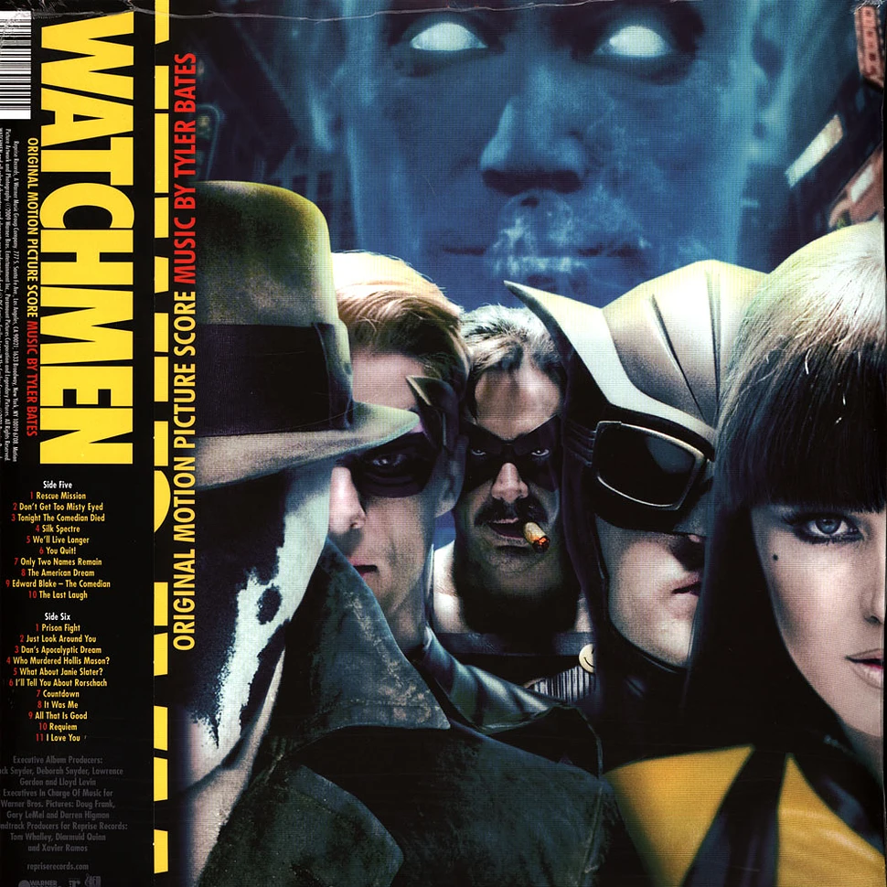 V.A. - OST Watchmen Black Friday Record Store Day 2022 Yellow & Blue Vinyl Edition