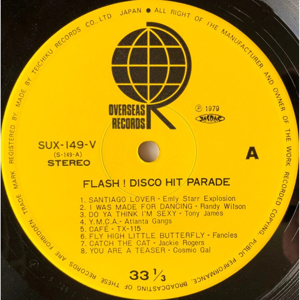 V.A. - Flash! Disco Hit Parade