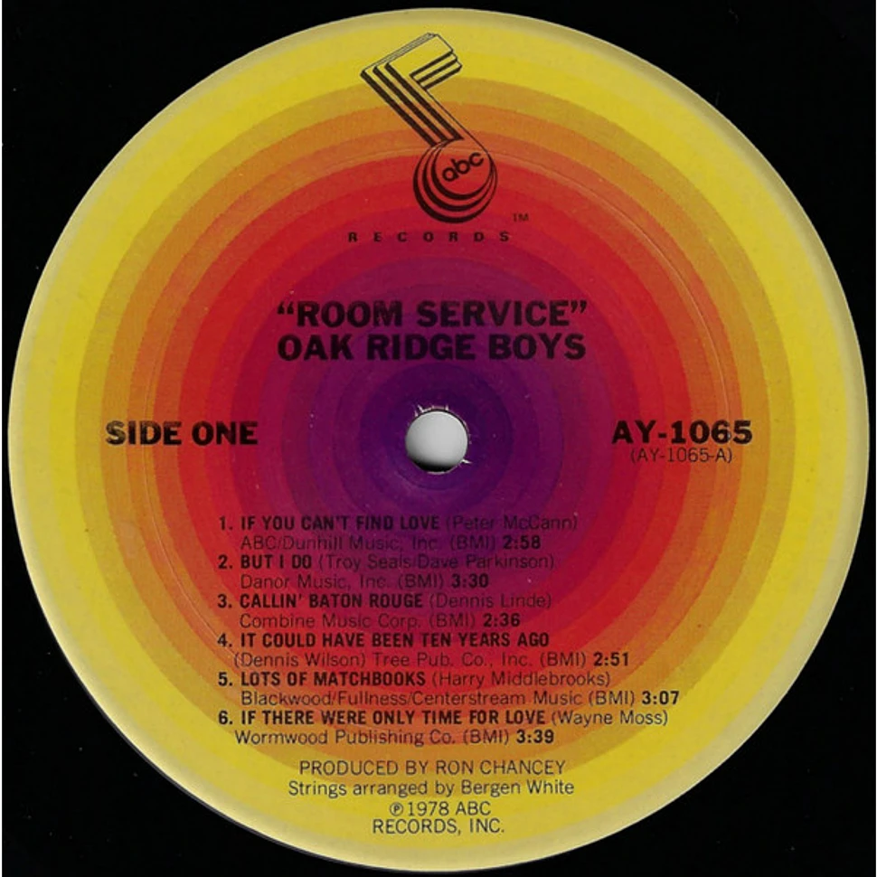 The Oak Ridge Boys - Room Service