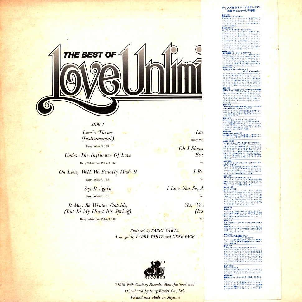 Love Unlimited - The Best Of Love Unlimited