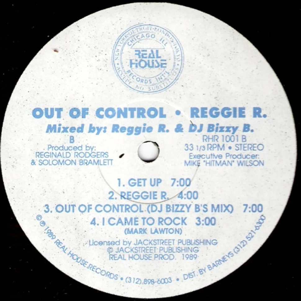Reginald Rodgers - Out Of Control