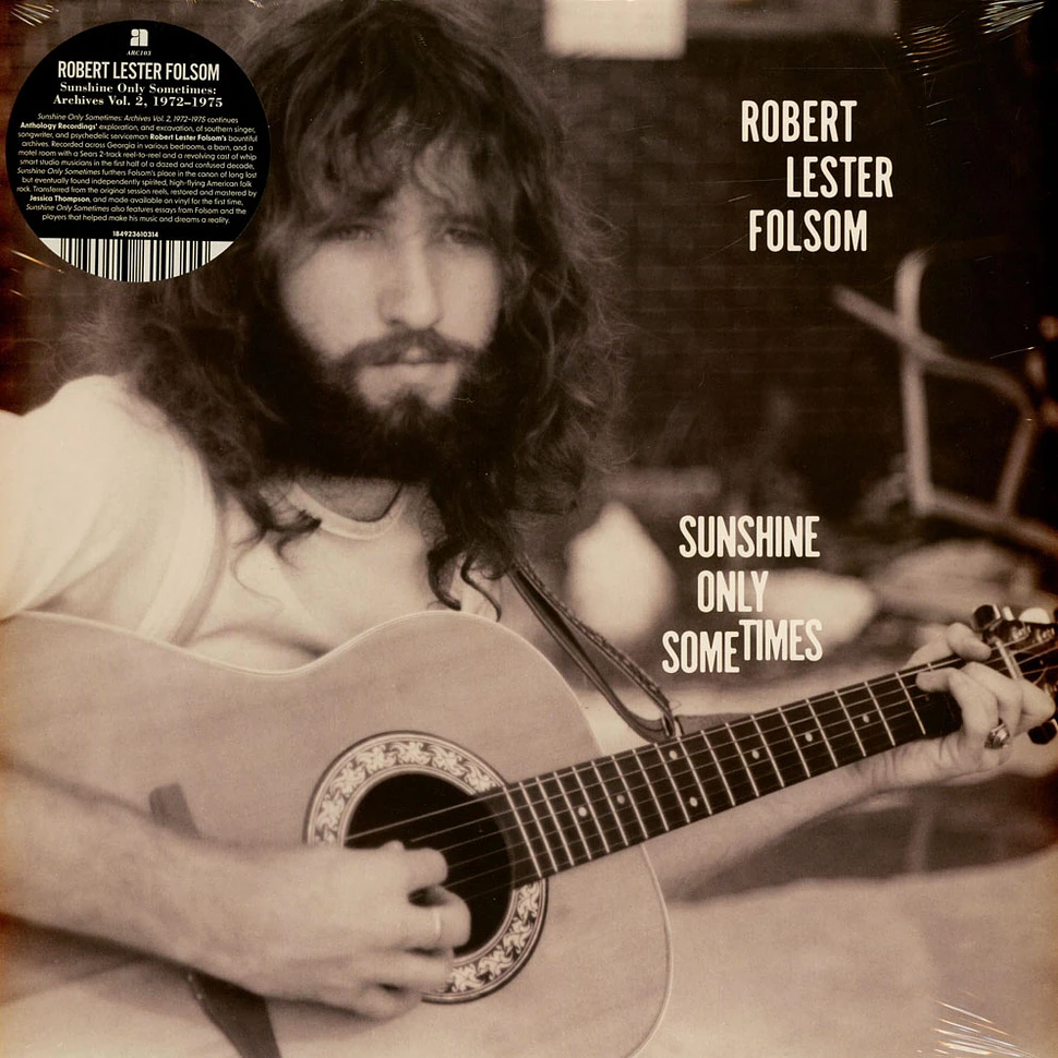 Robert Lester Folsom - Sunshine Only Sometimes: Archives Volume 2, 1972-1975