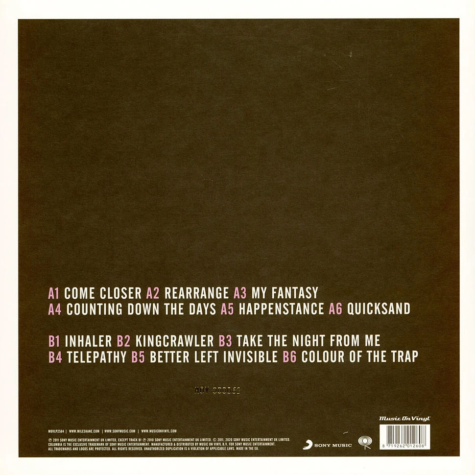 Miles Kane - Colour Of The Trap - Vinyl LP - 2022 - EU - Original | HHV