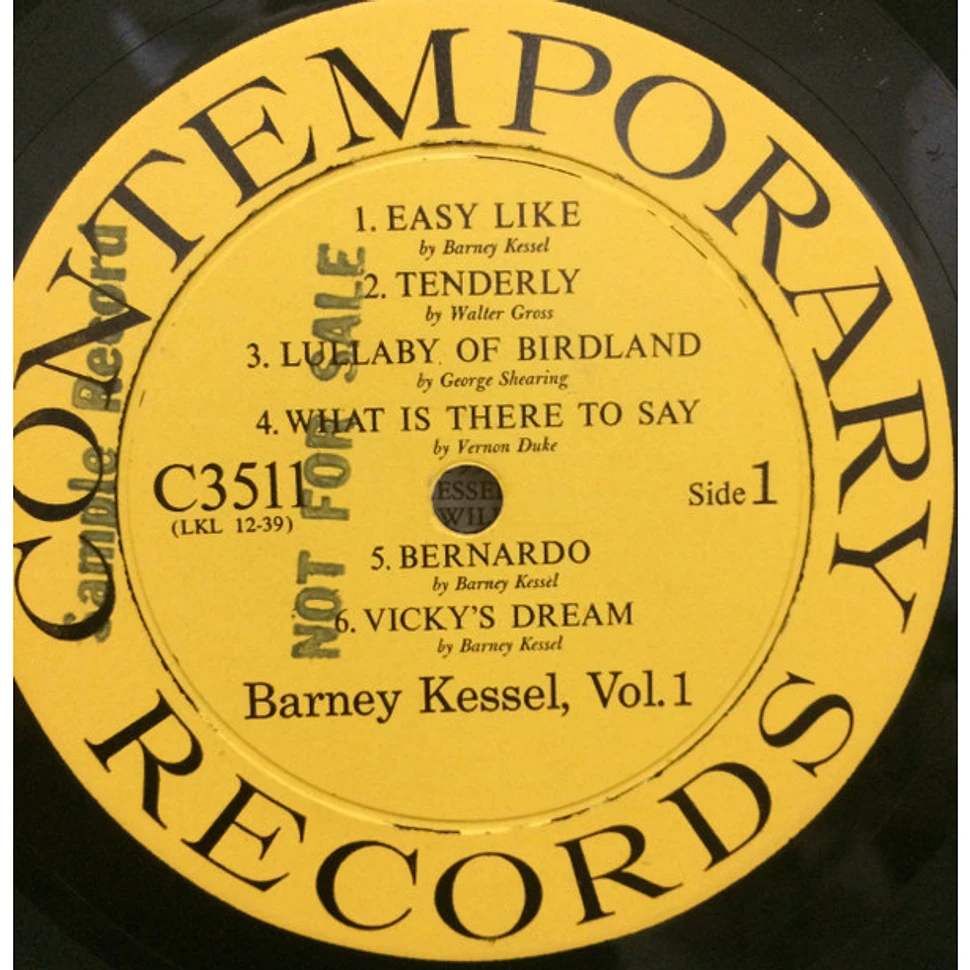 Barney Kessel - Volume 1: Easy Like