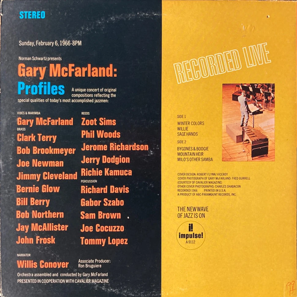 Gary McFarland - Profiles