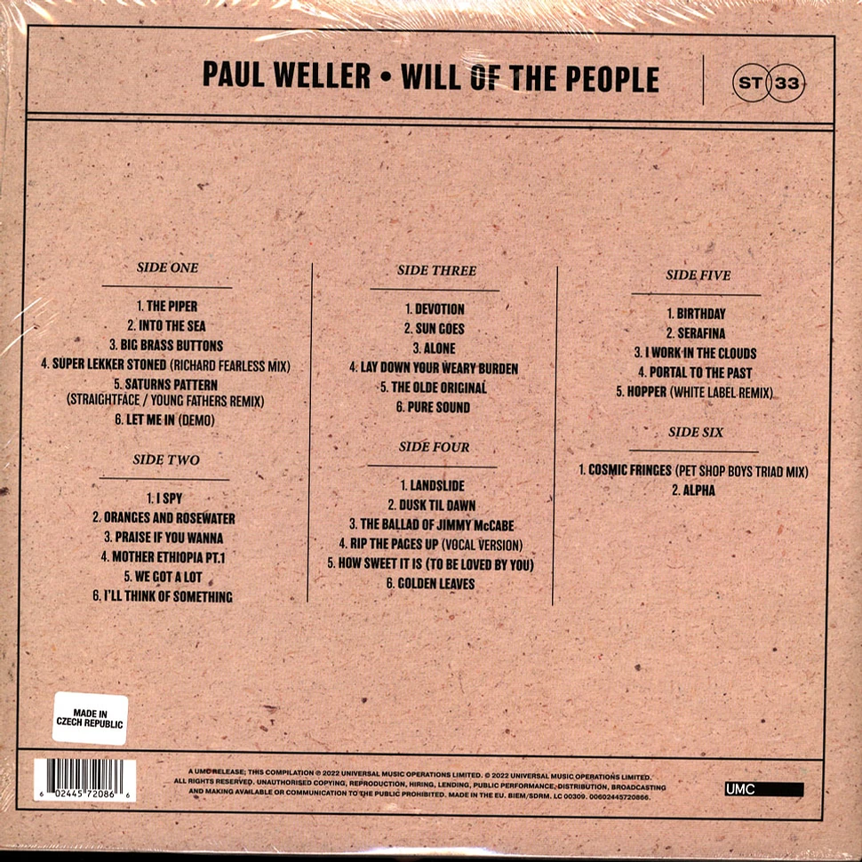 Paul Weller - Will Of The People Limited Edition