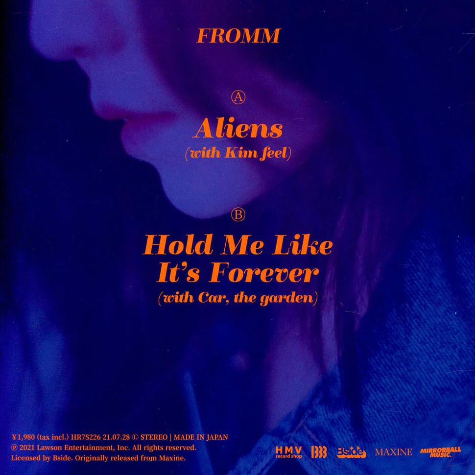 Fromm - Aliens With Kim Feel / Hold Me Like It's Forever