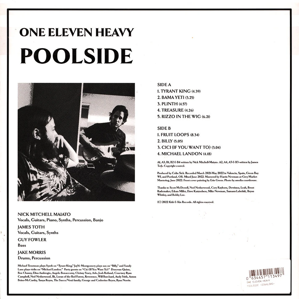 One Eleven Heavy - Poolside