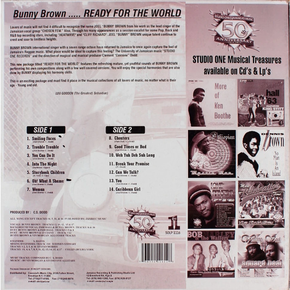 Bunny Brown - Ready For The World